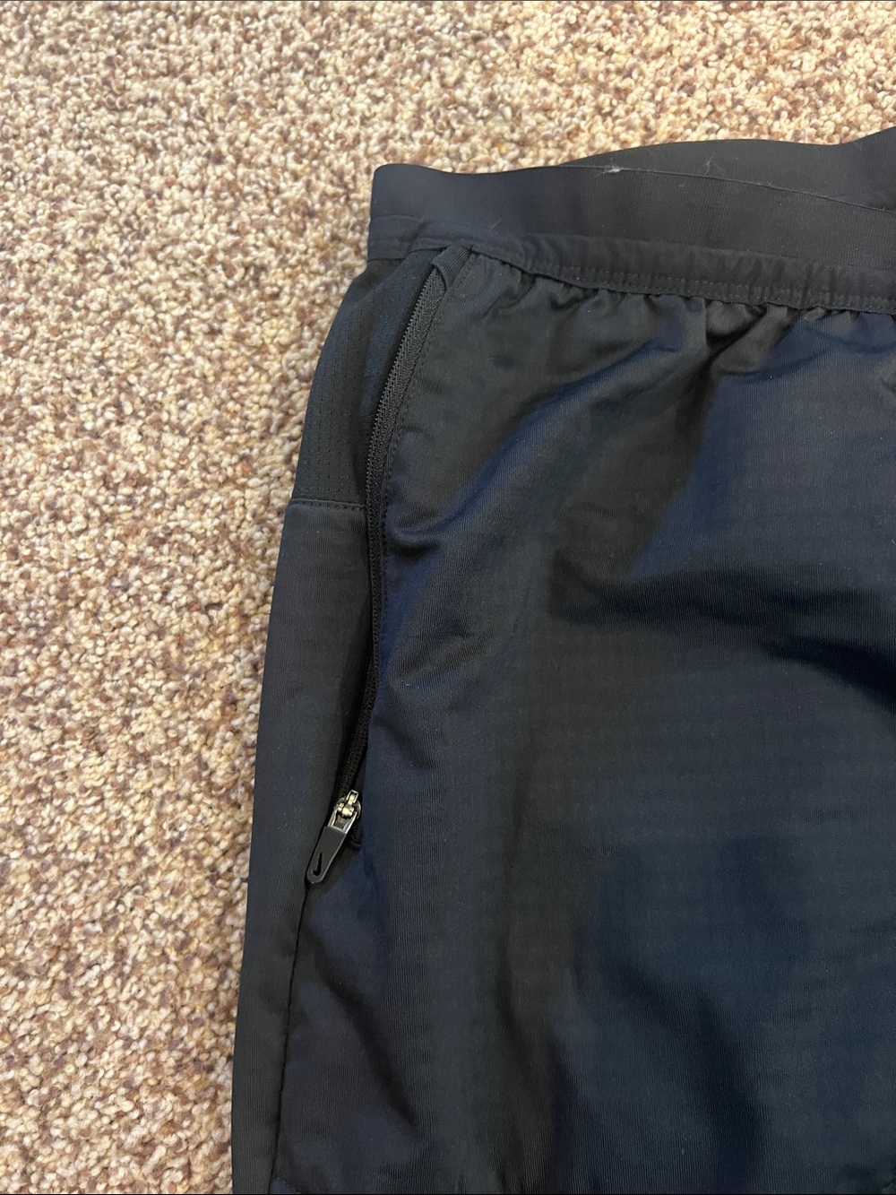 Nike Black Dri-FIT Active Pants with Subtle Logo - Picture 3 of 8